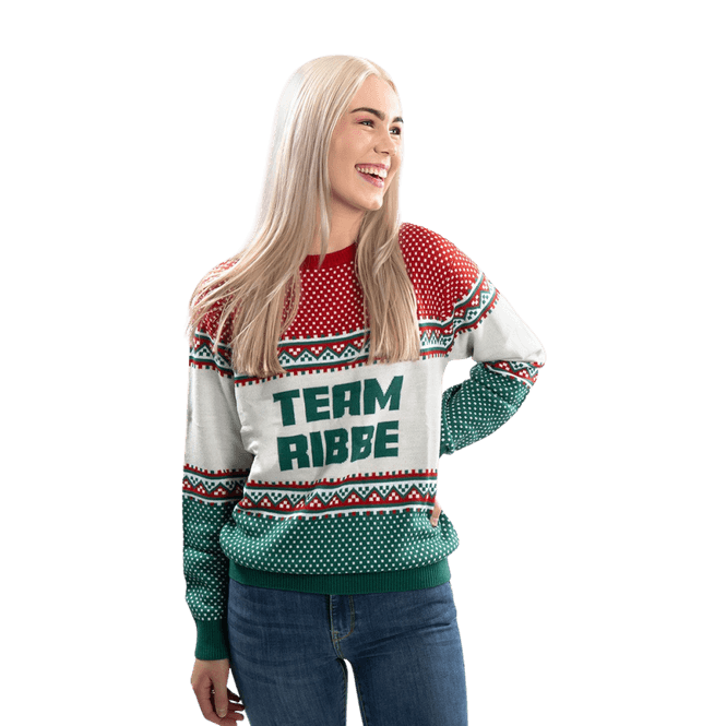 Hovedbilde Julegenser, Unisex, Team Ribbe Genser