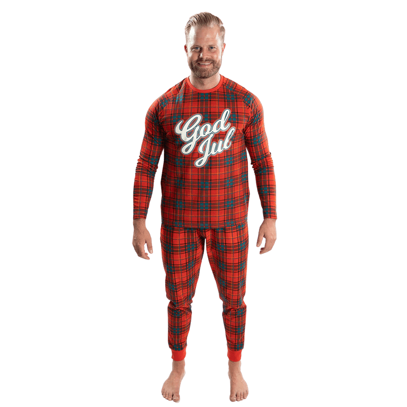 Julepysjamas, God Jul Rød