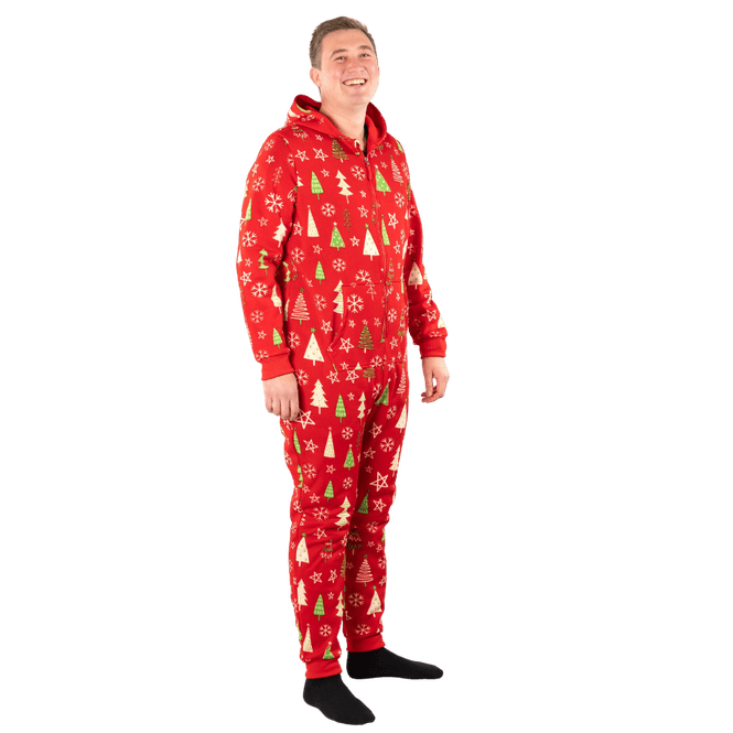Hovedbilde Hightime, Jule Jumpsuit,Voksen Rød