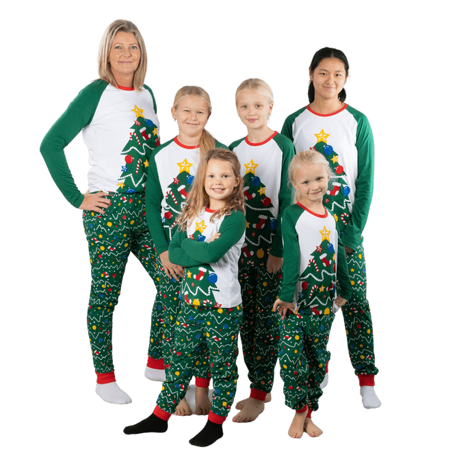 Hovedbilde Hightime, Julepysjamas, Voksen Juletre