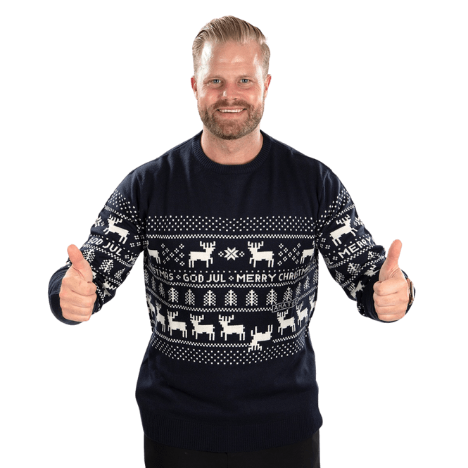 Hovedbilde Julegenser, Unisex, Julegenser Amatør Marine