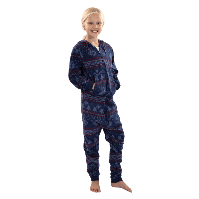 Hovedbilde Jule Jumpsuit, Barn Marine